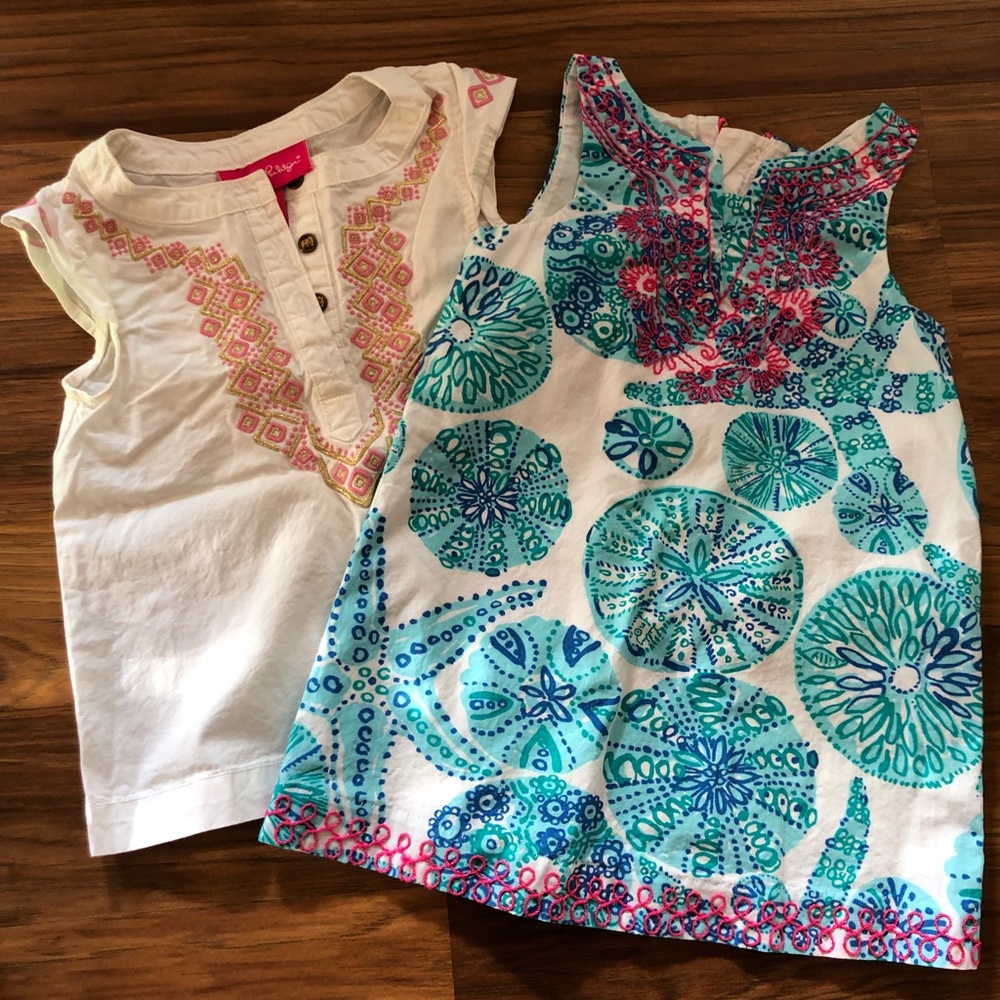 Lilly Pulitzer (Target) Top & Dress Like New